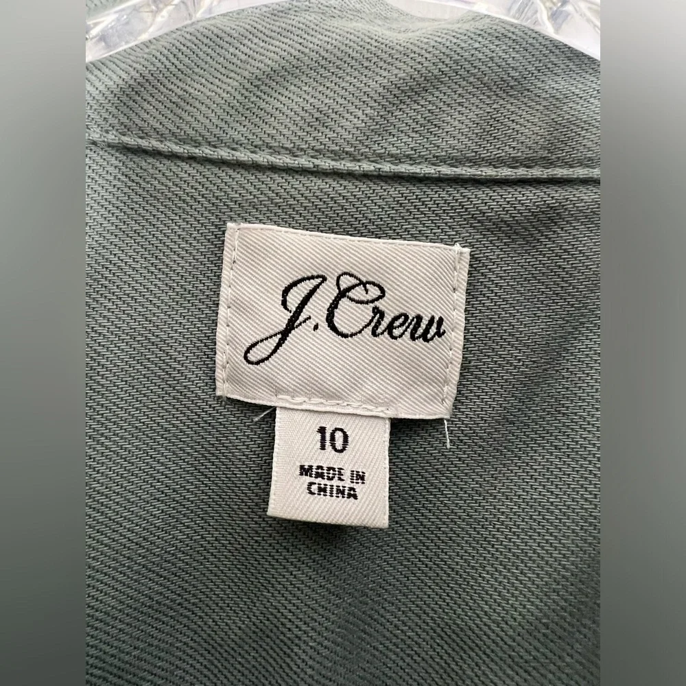 J. Crew Mini Cargo Style Dress Sz 10 - Picture 10 of 11